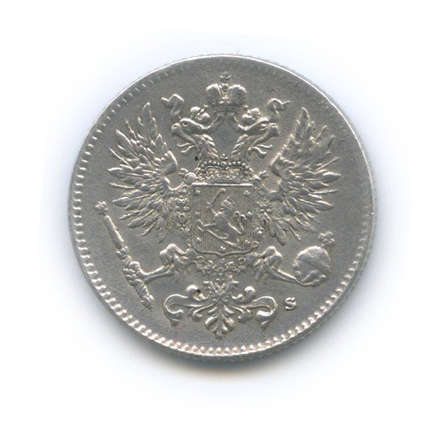 50 пенни 1916 S — Для Финляндии