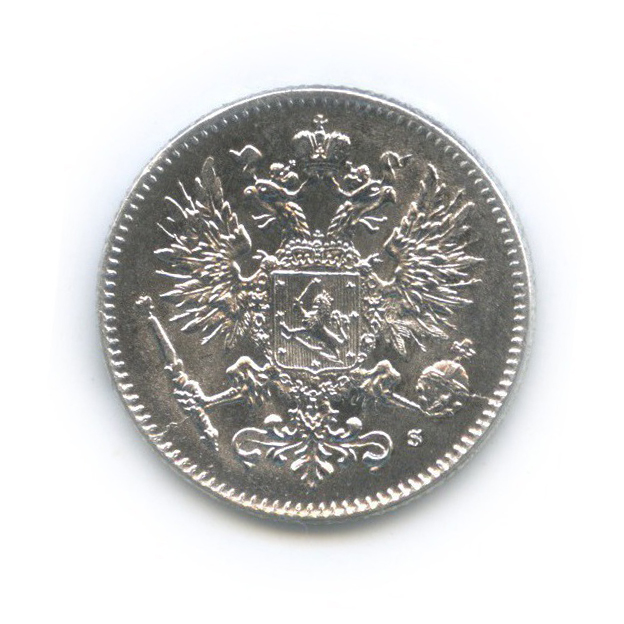 50 пенни 1916 S — Для Финляндии