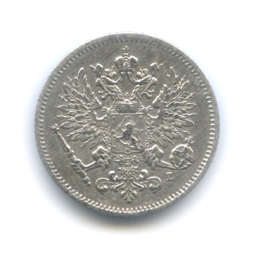 25 пенни 1909 L — Для Финляндии