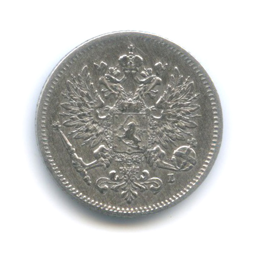 25 пенни 1909 L — Для Финляндии