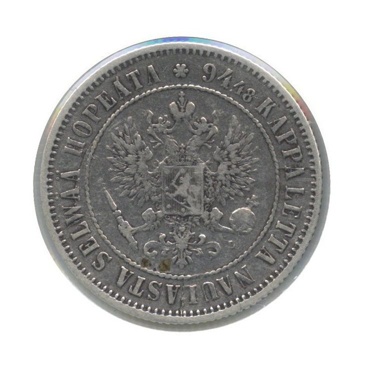 1 марка 1890 L — В холдере