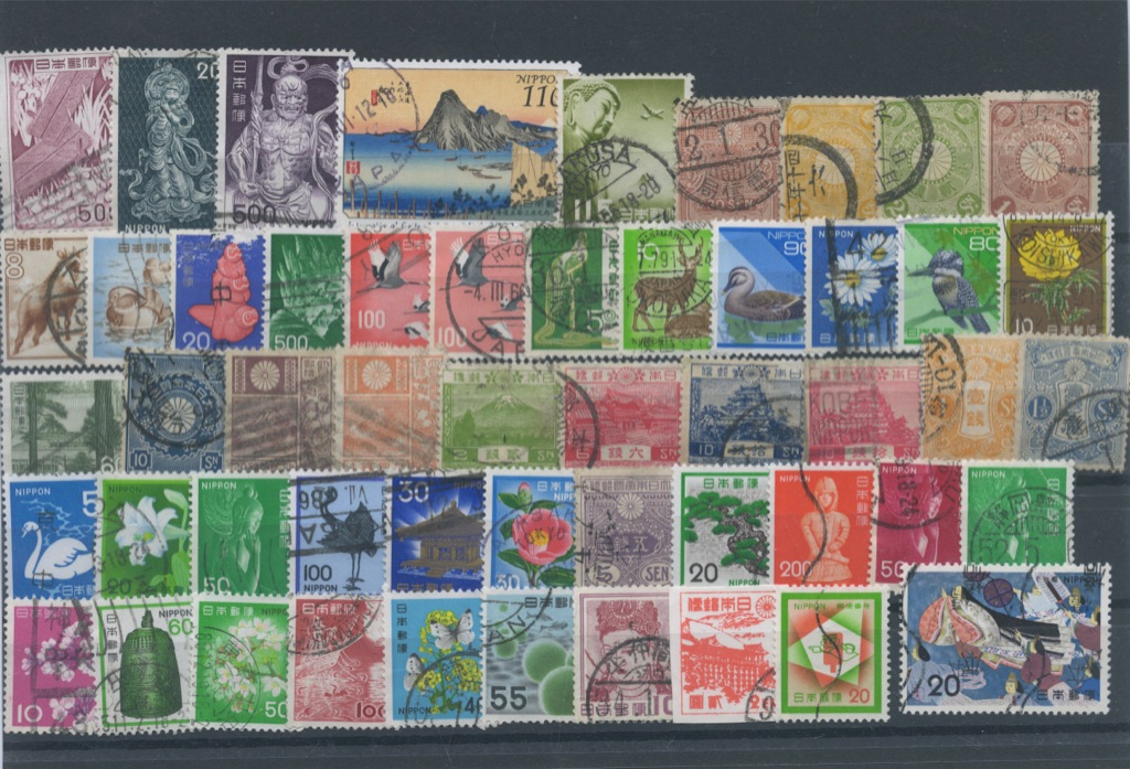 Почтовые марки японии