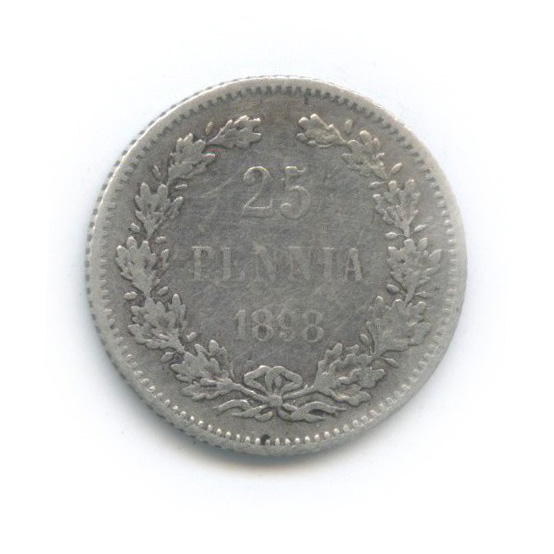 25 пенни 1898 L — Для Финляндии