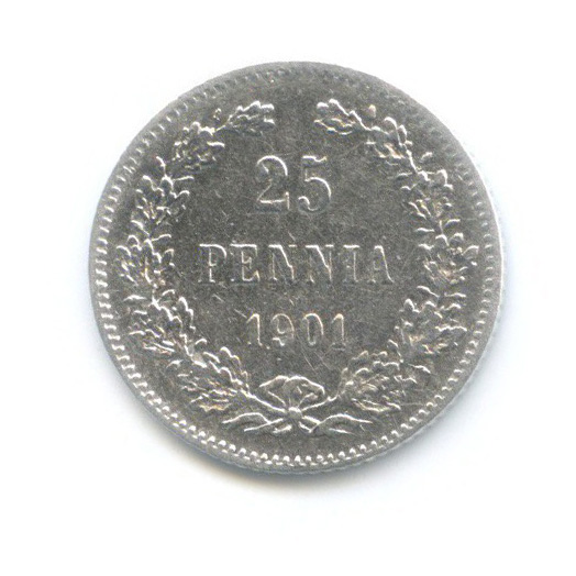 25 пенни 1901 L — Для Финляндии