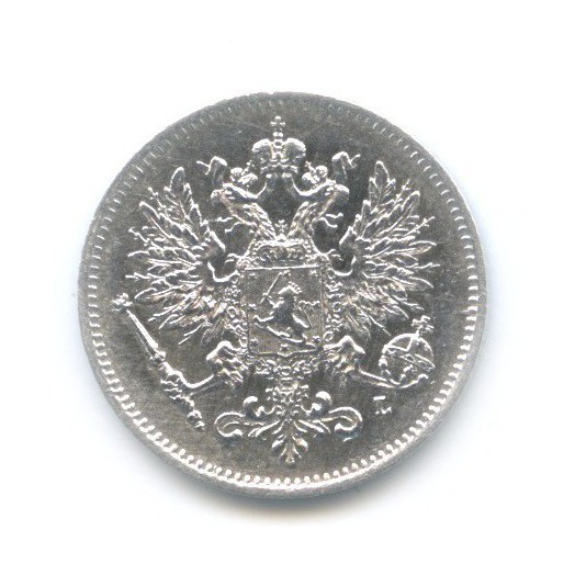 25 пенни 1909 L — Для Финляндии