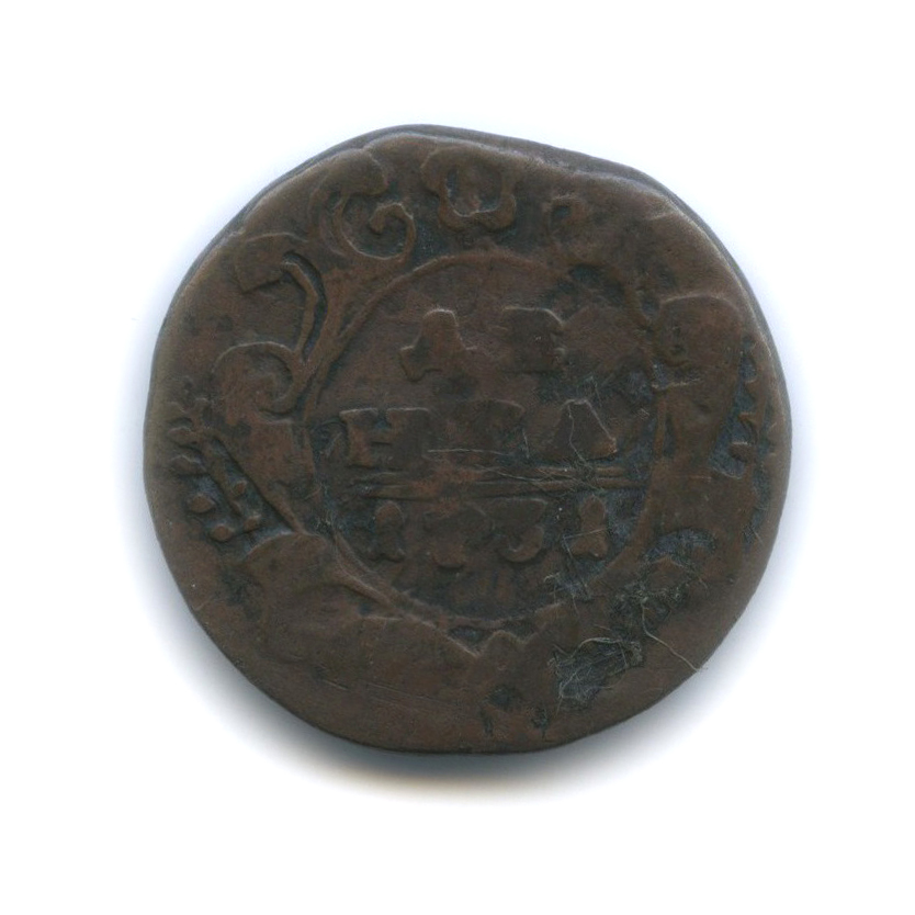 Деньга (½ копейки) 1731 — ½ копейки (Орел 1730 г.)