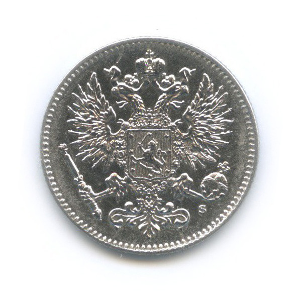 50 пенни 1914 S — Для Финляндии