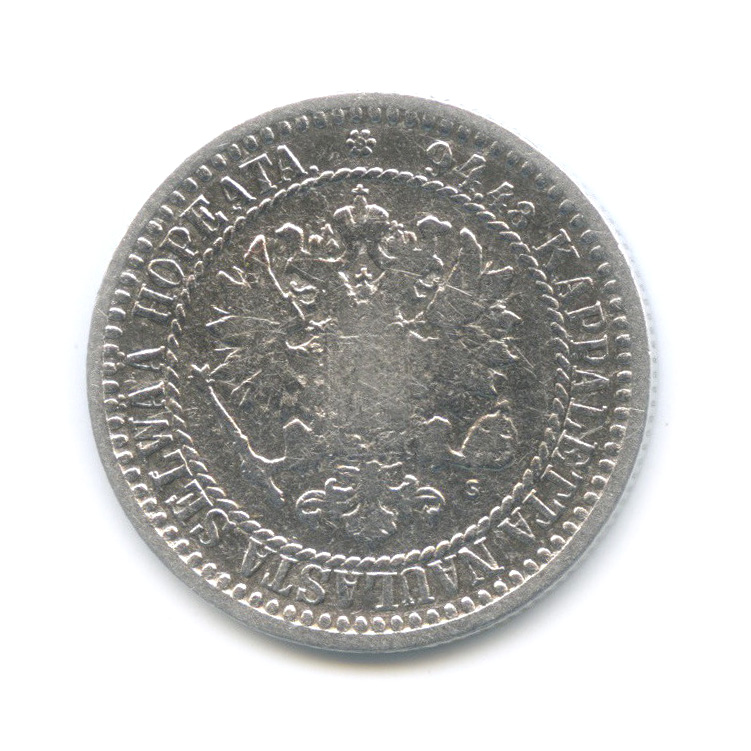 1 марка 1865 S — Для Финляндии