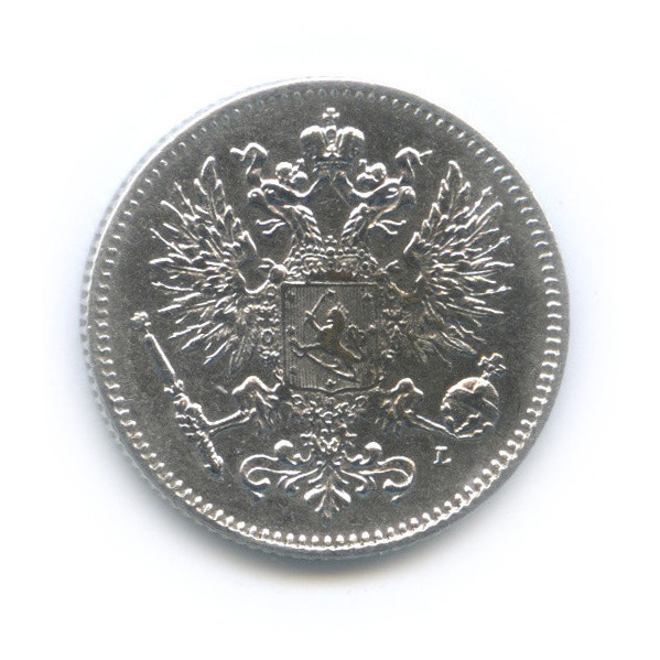 50 пенни 1908 L — Для Финляндии