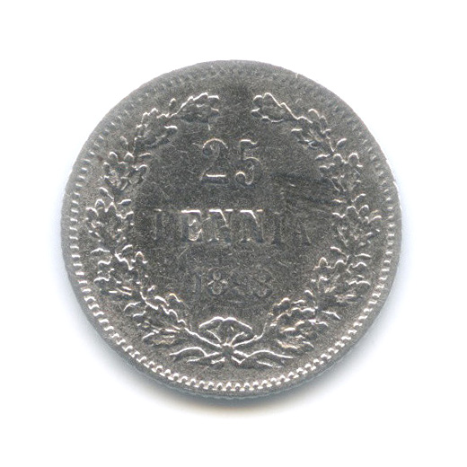 25 пенни 1898 L — Для Финляндии