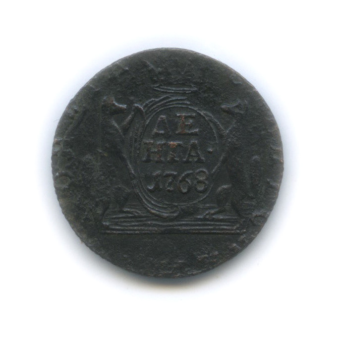 Деньга (½ копейки) 1768 КМ — ½ копейки