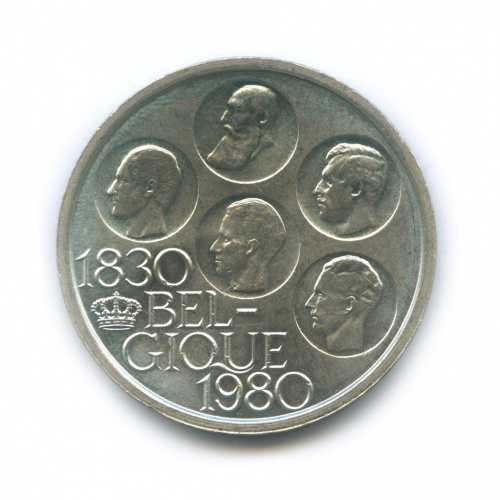 500 франков — 150 лет независимости (серебрение) 1980 Q
