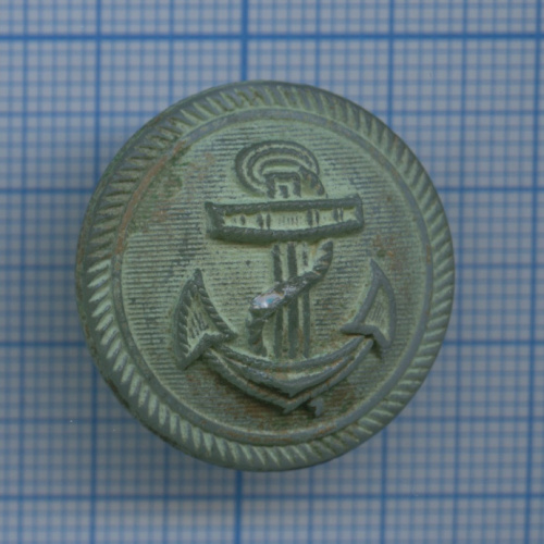 Пуговица «Kriegsmarine» (стекло, для подводников) 1942