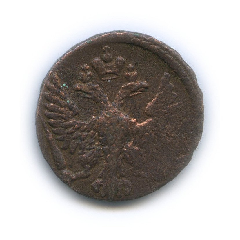 Денга 1748 — ½ копейки (Орел 1744 г.)