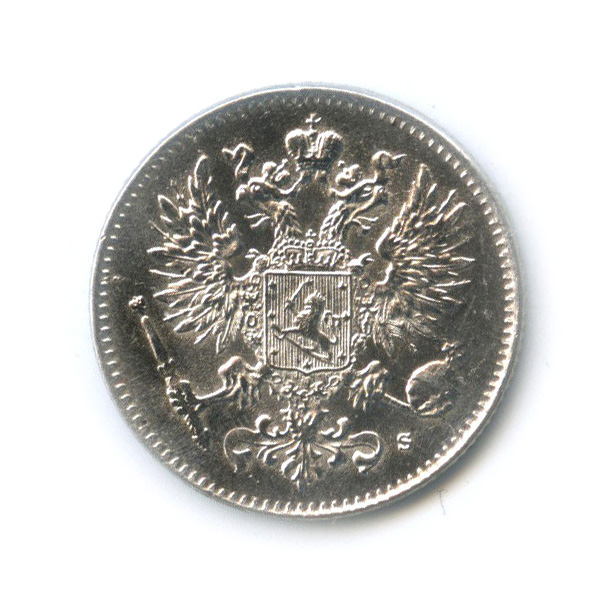 50 пенни 1916 S — Для Финляндии