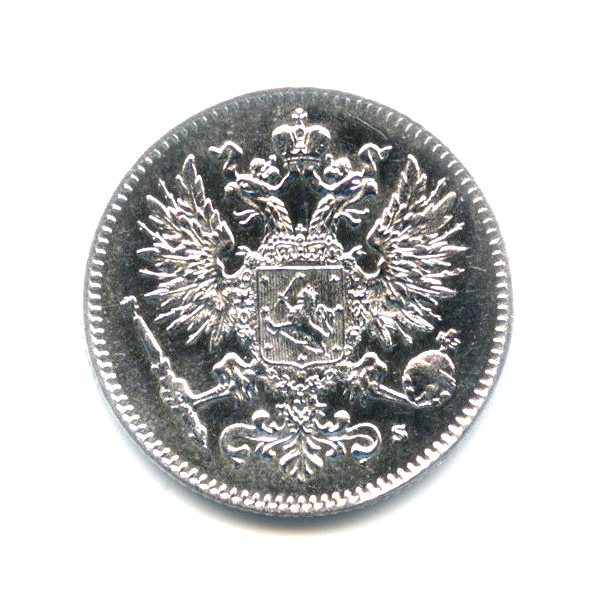 50 пенни 1916 S — Для Финляндии