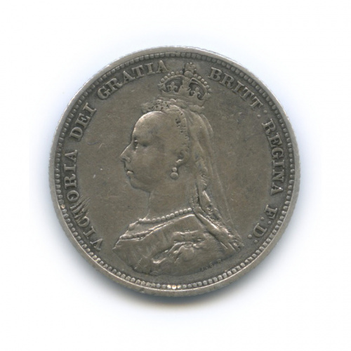 1 шиллинг 1887