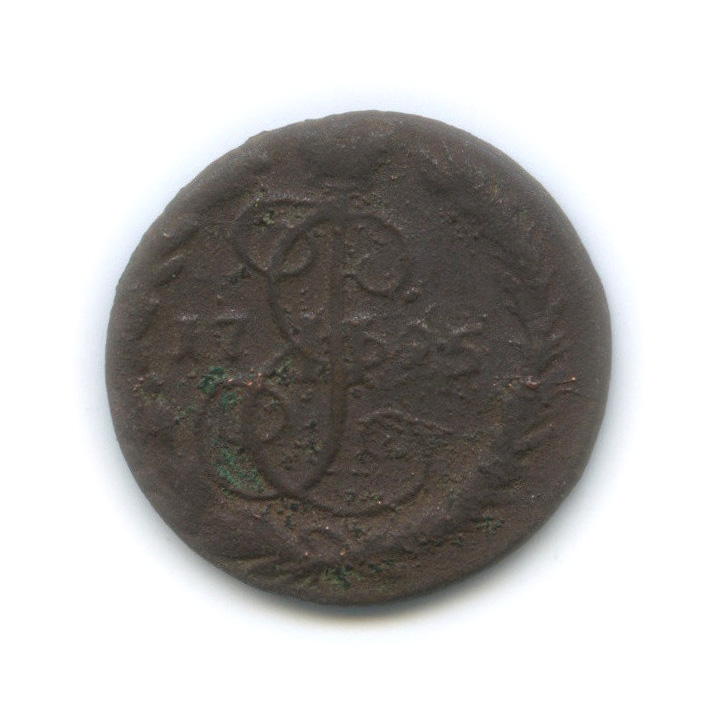 Деньга (½ копейки) 1795 ЕМ — ½ копейки