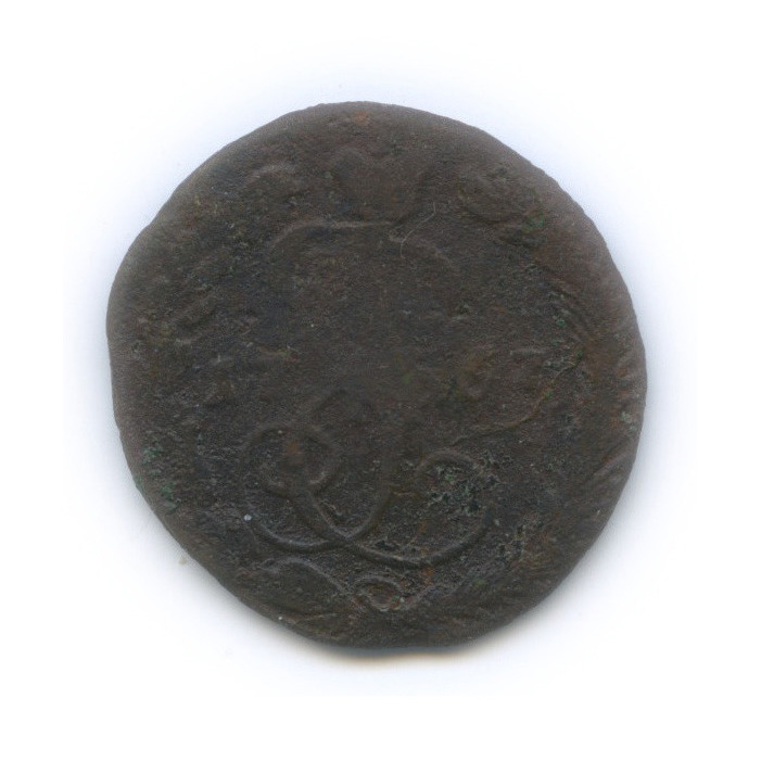 Деньга 1767 ЕМ — ½ копейки