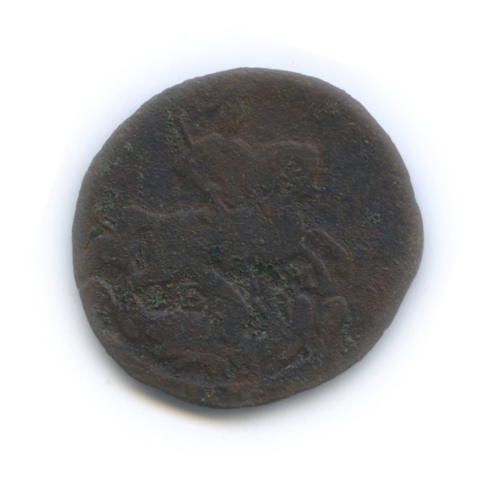 Деньга 1767 ЕМ — ½ копейки