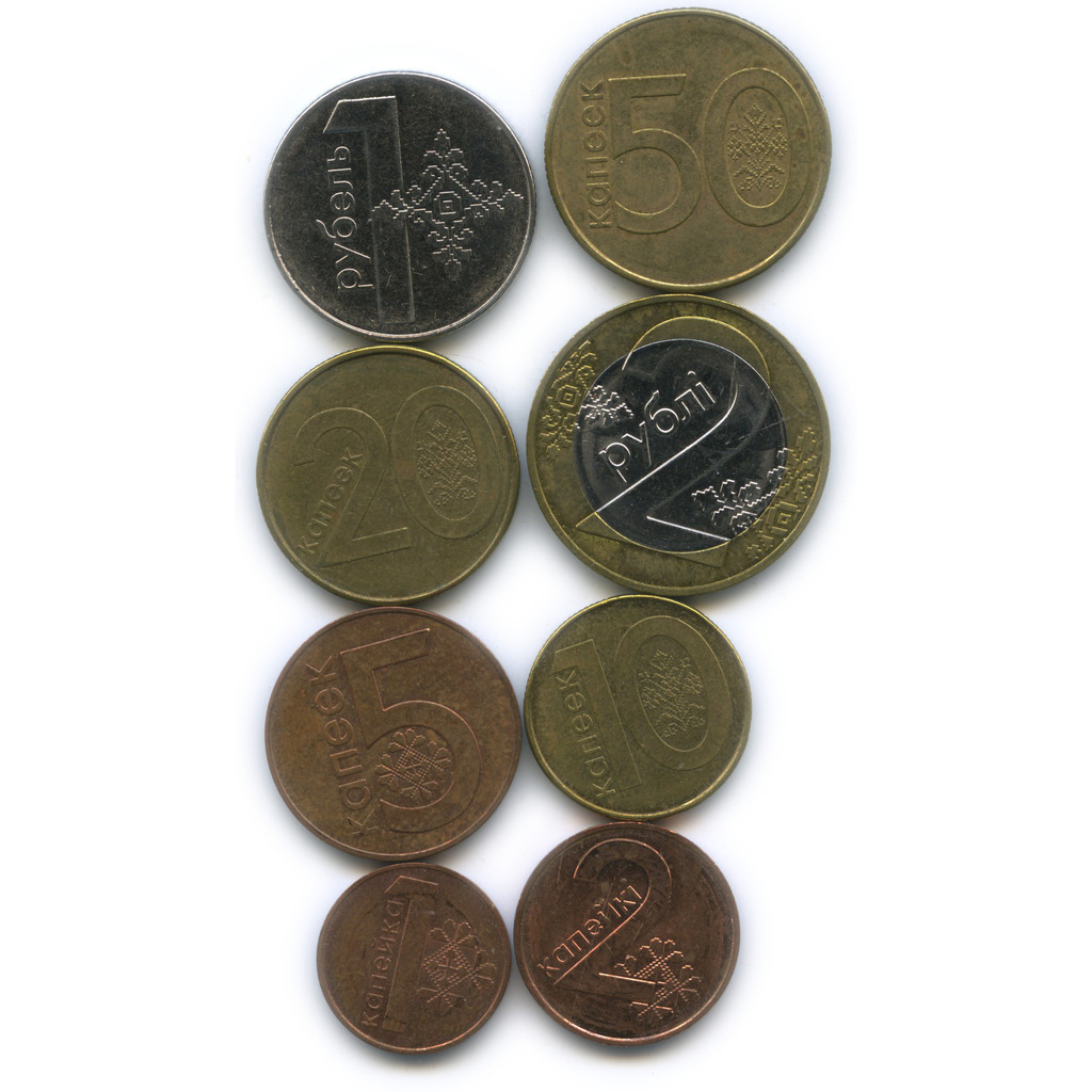 Монеты беларуси