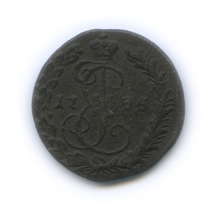 Деньга (½ копейки) 1795 КМ — ½ копейки