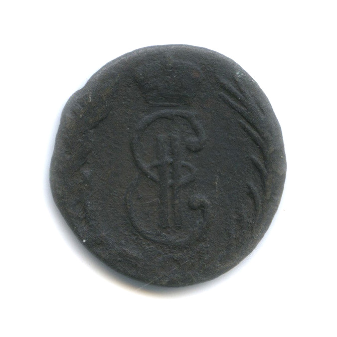 Деньга 1771 КМ — (½ копейки) - Сибирская монета