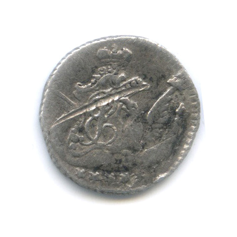 5 копеек 1759 СПБ — Орел в облаках