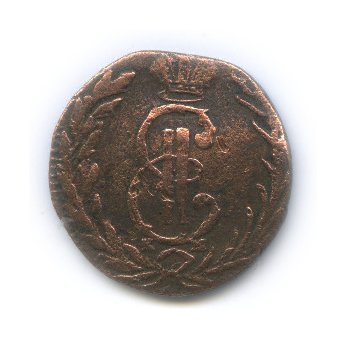 Деньга 1770 КМ — (½ копейки) - Сибирская монета