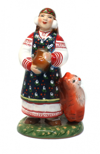 Статуэтка «Аленушка» (керамика, 19 см)