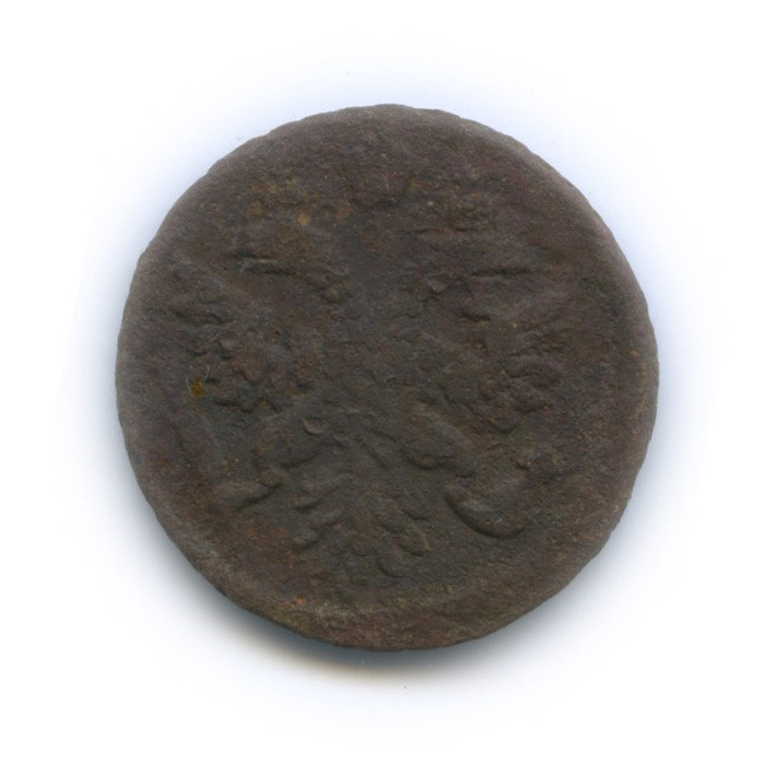 Полушка 1737 — (¼ копейки) - Орел 1738 г