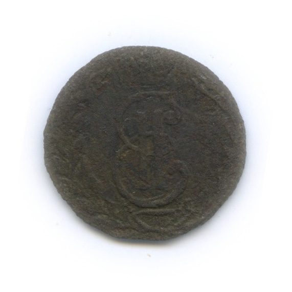 Полушка 1771 КМ — (¼ копейки) - Вензель Екатерины II, Сибирь