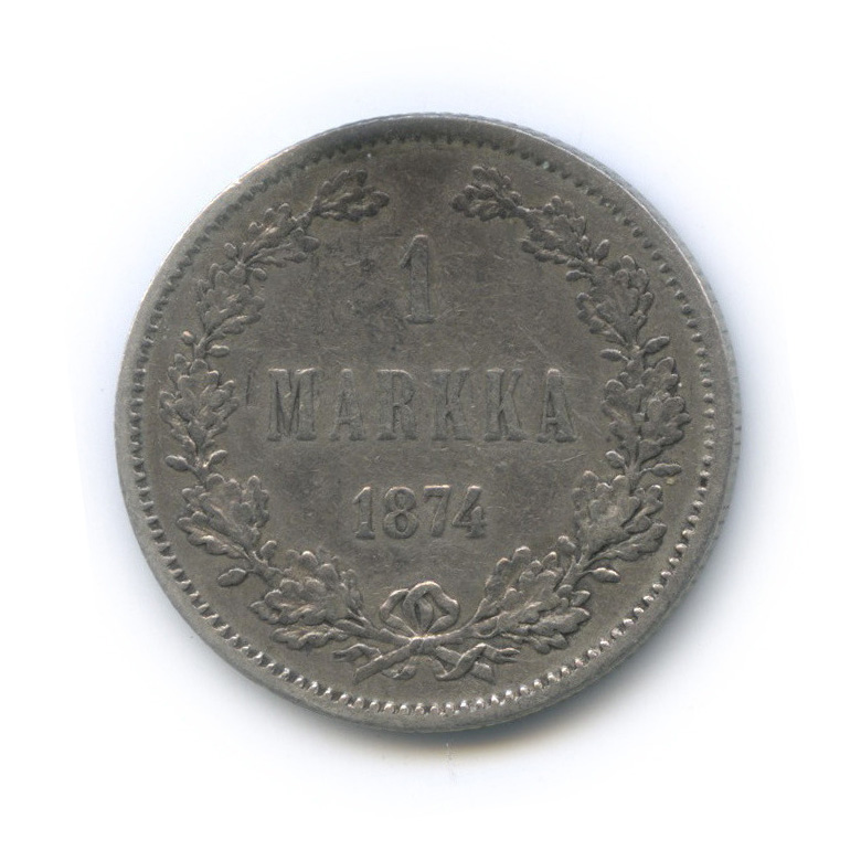 1 марка 1874 S — Для Финляндии