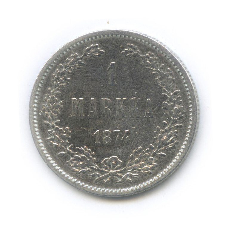1 марка 1874 S — Для Финляндии