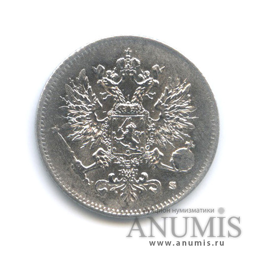 25 пенни 1916 S — Для Финляндии