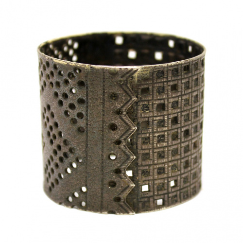 Кольцо для салфетки (серебро 84 пробы, клейма, 4,2×5 см)