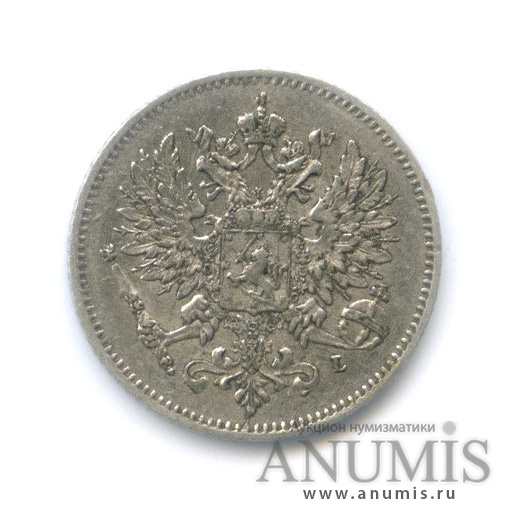 25 пенни 1909 L — Для Финляндии