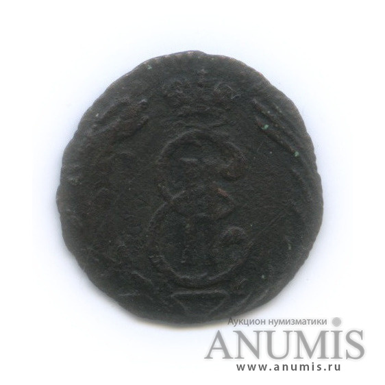 Полушка 1769 КМ — (¼ копейки) - Вензель Екатерины II, Сибирь