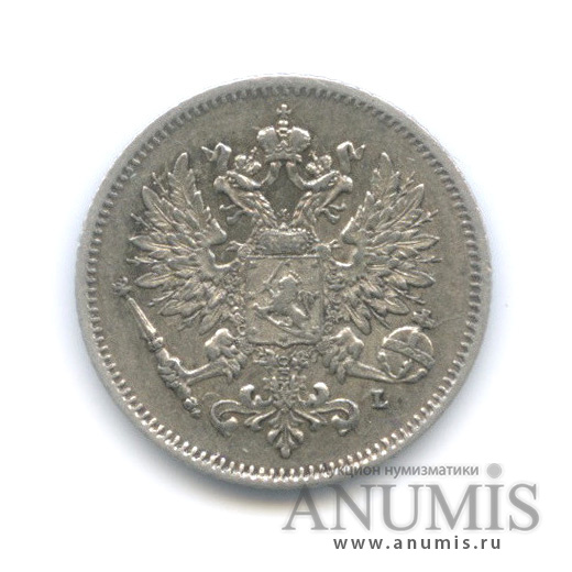 25 пенни 1909 L — Для Финляндии