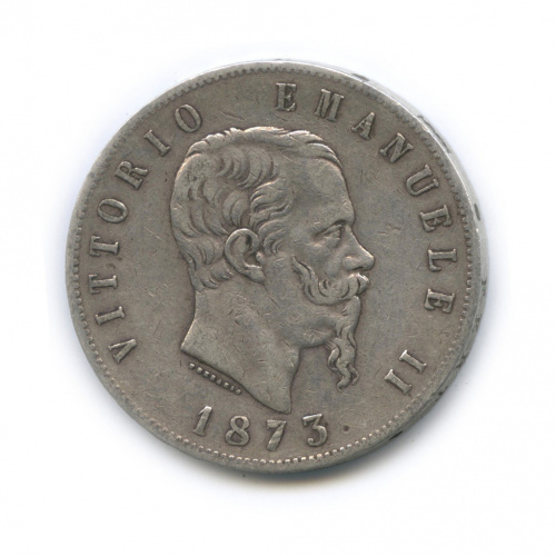 5 лир 1873 M