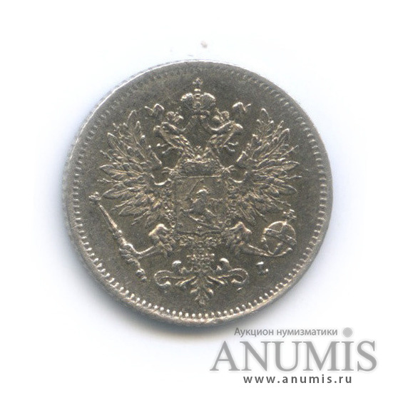 25 пенни 1909 L — Для Финляндии