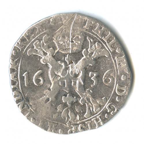 ½ талера — Филипп IV (1621−1665), Брабант, Испанский Нидерланды 1636