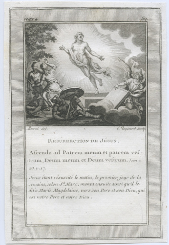 Гравюра «Воскресение Иисуса» 1804