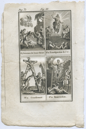 Гравюра «Иисус Христос» 1807