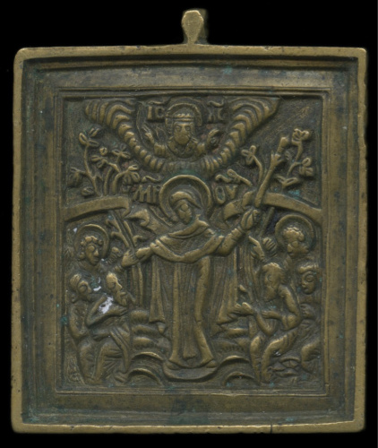 Иконка «Богоматерь Всех скорбящих радость», 5,1×5,6 см