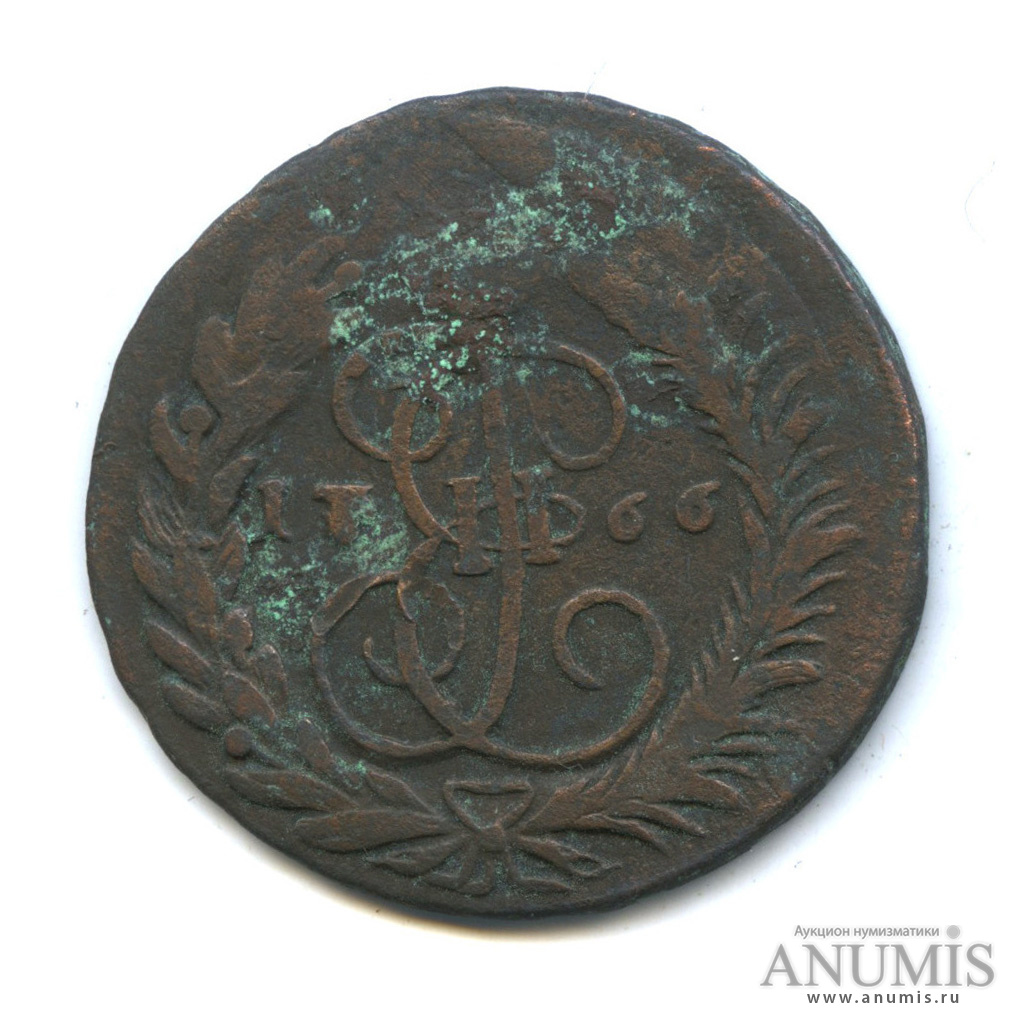 2 копейки/копеек 1766 ММ