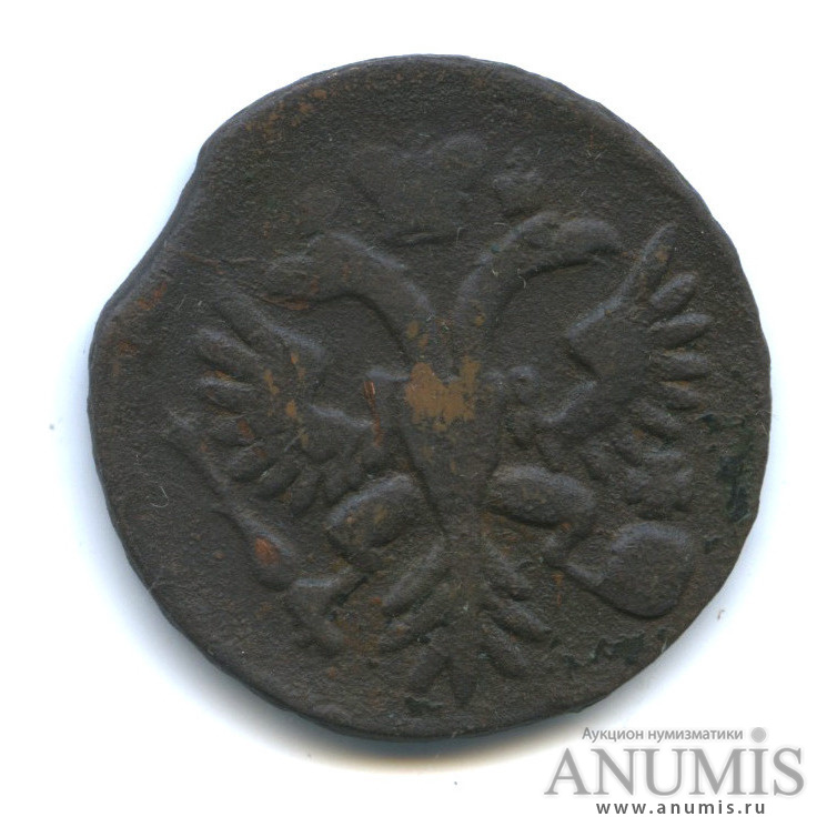 Деньга (½ копейки) 1737 — (½ копейки) - Орел 1730 г (Орел 1730 г.)