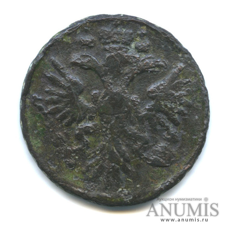 Деньга (½ копейки) 1731 — (½ копейки) - Орел 1730 г (Орел 1730 г.)