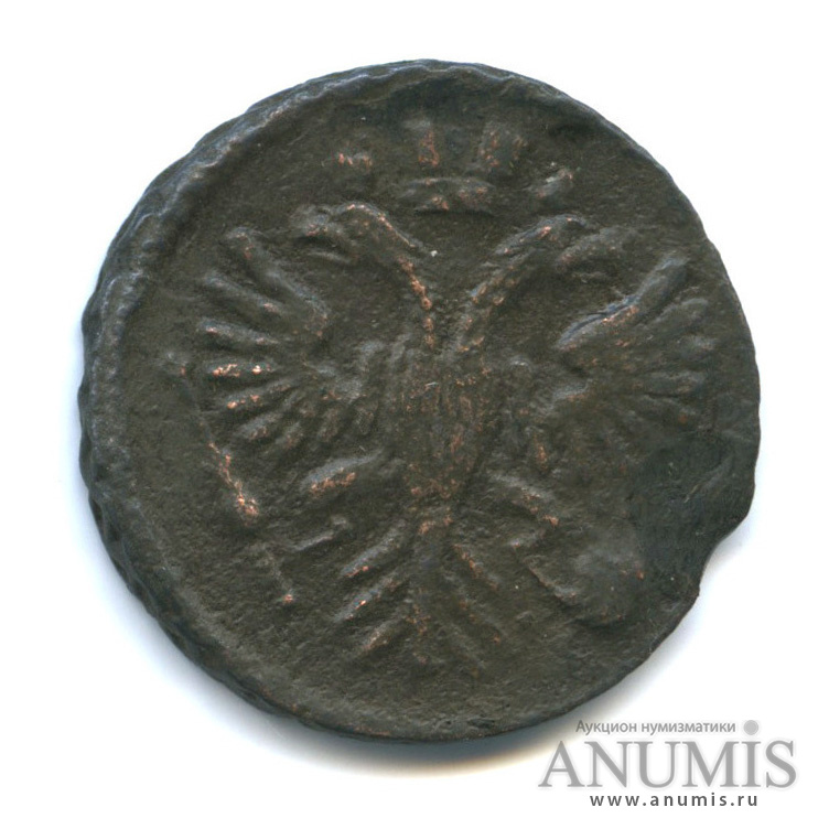 Деньга (½ копейки) 1731 — (½ копейки) - Орел 1730 г (Орел 1730 г.)