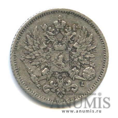 25 пенни 1909 L — Для Финляндии